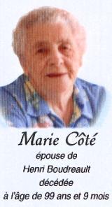 Généalogie Cote