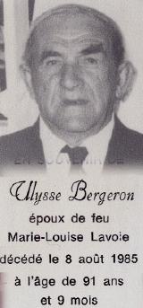 Genealogy Bergeron