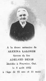 Généalogie Lalonde