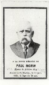 Généalogie Morin