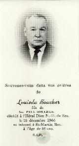 Généalogie Boucher