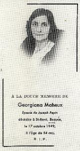 Généalogie Maheu