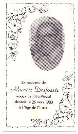 Généalogie Desfosses