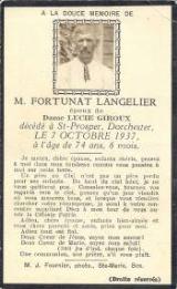 Généalogie Langelier