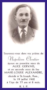 Généalogie Cloutier