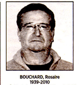 Généalogie Rosaire Bouchard