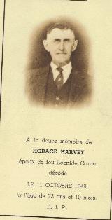 Genealogy Harvey