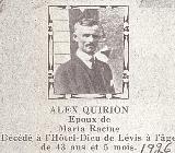 Généalogie Quirion