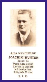 Généalogie Hunter