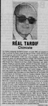 Généalogie Tardif