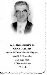 Généalogie Maltais