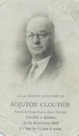 Généalogie Cloutier