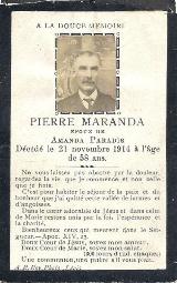 Généalogie Maranda