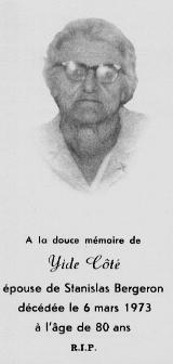 Généalogie Cote