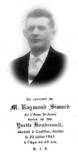 Généalogie Simard