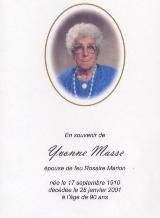 Généalogie Masse