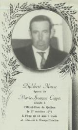 Généalogie Masse