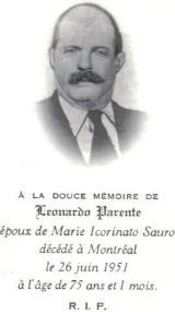 Généalogie Parente