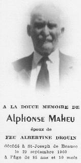 Généalogie Maheu