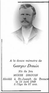 Genealogy Drouin