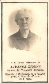 Généalogie Dionne