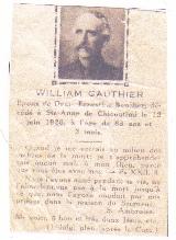 Généalogie Gauthier