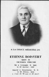 Genealogy Boisvert