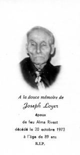 Généalogie Loyer