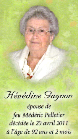 Généalogie Gagnon