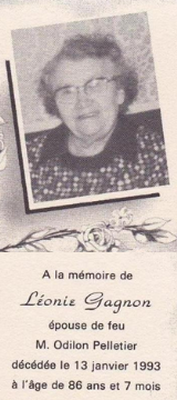 Généalogie Gagnon