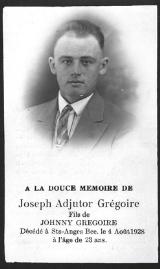 Généalogie Gregoire