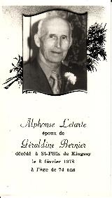 Généalogie Letarte