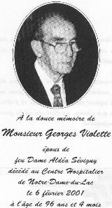 Généalogie Violette