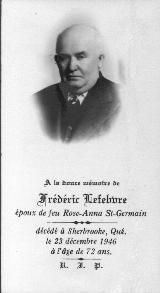 Genealogy Lefebvre