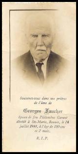 Genealogy Faucher