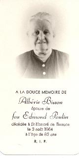 Généalogie Bisson