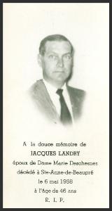 Généalogie Landry