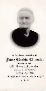 Genealogy Thiboutot