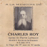 Généalogie Roy