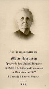 Genealogy Bergeron