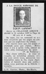 Genealogy Landry