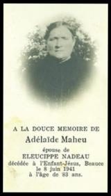 Généalogie Maheu