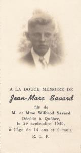 Généalogie Savard