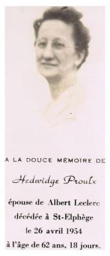 Généalogie Proulx