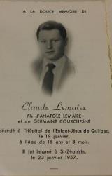 Généalogie Lemaire