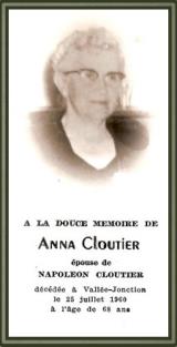 Genealogy Cloutier