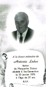 Généalogie Leduc