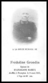 Généalogie Grondin