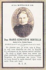 Genealogy Bertelle