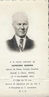 Généalogie Gagnon